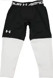 NWT Under Armour Steph Curry SC30 3/4 Compression Leggings Black 3XL 1285007 001