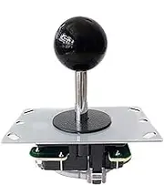 Daiilg Arcade Joystick Controller Joystick Joystick with Circuit Board 5P Pin Without Light Joystick Game Console Handle I