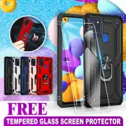 For Samsung Galaxy A31 A51 A71 A20 A30 A50 Magnetic Ring Case Heavy Duty Cover
