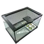 Eco Tech Glass Reptile Terrarium Tank 30 x 20 x 18cm