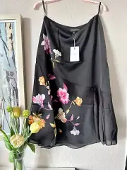 Ted Baker Hayleyy Skirt SIZE 3 UK 12 RRP £99 Floral Midi