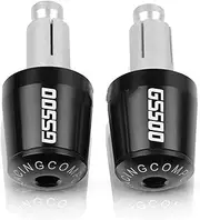 7/8" 22mm Motorcycle Handlebar Grips End Handle Bar Cap End Plug for Su&zu&ki GS500 GS500E GS500F GS 500E 500F 500 E F 1989-2010 Motorcycle Handlebar Ends