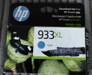Genuine HP 933xl Cyan Ink Cartridge Exp 04/2025