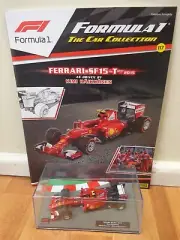 1/43 F1 FORMULA 1 CAR COLLECTION - 2015 FERRARI SF15 T KIMI RAIKKONEN CAR #117