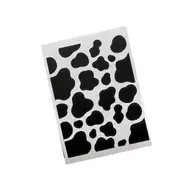 ins wind black and white cow pattern markings stickers AirPods mobile phone computer decoration material stickers