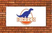 Dinoco Garage Banner 2' X 4' Ft