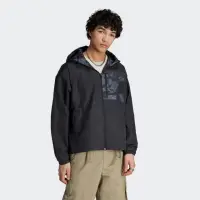 在飛比找momo購物網優惠-【adidas 愛迪達】運動服 風衣外套 男外套 CAMO 