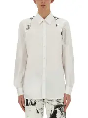 [Alexander McQueen] Alexander McQueen-Fold Harness Shirt-Uomo 15½