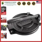 8-Inch Cast Iron Tortilla Press - Durable Roti Maker for Authentic Cooking