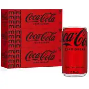 Coca-Cola Zero Sugar Mini Cans 7.5 fl. oz., 30 pk.