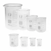 1pcs/set 5-3000ml Glass Beaker Laboratory Measuring Cup Glassware For School Stu