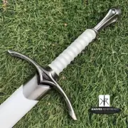 Chivalry Ring Medieval Knight Warrior's Arming Sword w/ Scabbard-CUSTOM ENGRAVED