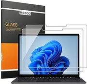 MEGOO Screen Protector for Microsoft Surface Laptop 5/Microsoft Surface Laptop 6/4/3/2/1 13.5 Inch, [9H Tempered Glass] [Ultra Clear] [High sensativity] [Quick Response] [Anti-Scratch] [2 Pack]