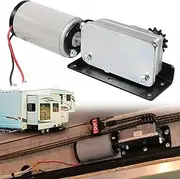 225008 RV Slide Out Motor & Gear Housing for BAL Accu-Slide Cable Slide Out System, Replace# ‎R25076-1, R25075 225008 RV Slide Out Gear Box and High Output Motor