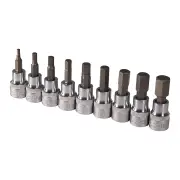 Sidchrome SCMT13280 - In-Hex Socket Set 3/8 Drive 9 Piece