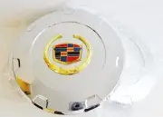 Cadillac 2010 2011 2012 2013 2014 ESCALADE 22 CUSTOM GOLD LOGOS CENTER CAPS!!