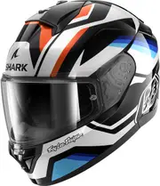 Shark Ridill 2 Apex, full face helmet , color: Black/White/Blue/Orange , size: XL