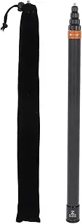 Motion Camera Selfie Stick, Extendable Selfie Stick, Sports Camera Telescopic Selfie Stick for Insta360 X3 for ONE RS for GO 2 for ONE X2 ONE R ONE X (Orange)