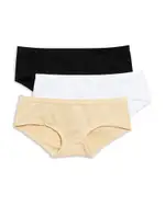KatieJnyc Girls' 3 Pack Tween Seamless Hipster Underwear - Big Kid