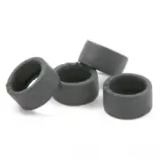 NSR 5204EVO Slick Supergrip Rear 17 x 8 Low Profile Tires 1:32 slot cars, 4/pk