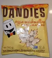 1x Dandies Vegan Marshmallows Maple Flavored 5oz Bag