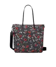 Retro Block Print tote bag One size Black