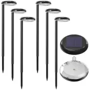 VWCYL+ Solar Pathway Lights - Super Bright 300 Lumens with 2-in-1 Warm White ...