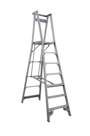 INDALEX 7 STEP PLATFORM LADDER - Platform Height 2.1m