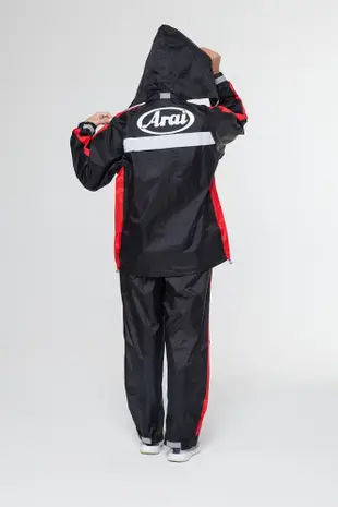 Arai 兩件式雨衣/ K5 套裝 時尚簡易風雨衣 100%台灣原料 (5.6折)