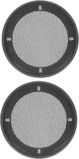 SWOOMEY 2Pcs Speaker Protector Cover for Car Subwoofer Modification Durable Mesh Speaker Net Covers
