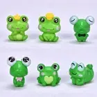 Fairy Figures Decor Mini Statue Frog Ornament Miniature Frogs Micro Landscape