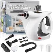 Spurgehom Handheld Steam Cleaner, Portable Steamer with Large Capacity,11-Piece