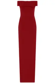 [NEW ARRIVALS] SISU BOW-DETAILED DRESS FR 38 RED