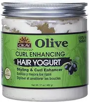 OKAY Olive Curl Enhancing Hair Yogurt, 481.94 g