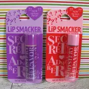 Lip Smacker 2 Balms Mystery Flavor #2 Marshmallow #3 Chocolate Mint .14 Oz Each