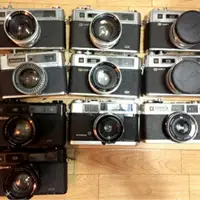 在飛比找蝦皮購物優惠-北門王 底片 單眼相機 二手 yashica Canon a