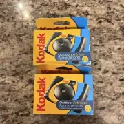 Sealed KODAK MAX OUTDOOR Camera 27 Exp Single Use Disposable Various Exp Dates