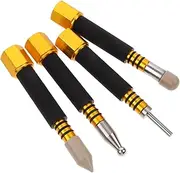 PRETYZOOM 4Pcs Tap Down Dent Repair Tool Professional Paintless Hail Damage Removal Kit for Automotive Care Easy DIY for Dents and Dings