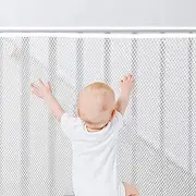 Stair Protective Net Children, Railing Safety Net, Stair Safety Net for Children, Safety Net, Stair Railing Fence Mesh, Safety Net for Balcony, Baby Balcony Net (2 m x 78 cm)