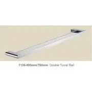 Round Double Towel Rail [16-7136]