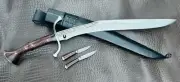 EGKH-21" Super fast Cheetlange khukuri-Unique custom handle-Hand forged-Survival