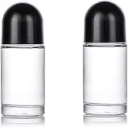2pcs Empty Rollerball Bottles For Essential Oils 50ml Clear Glass Roller Bottles For Oils Perfume Bottles Empty Refillable Roller