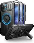 for iPhone 16 Plus Magnetic Case with Slide Camera Cover & Adjustable Kickstand