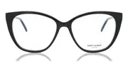 Saint Laurent SL M72 002 Men's Glasses Black Size 54 - Private Health Rebate - Blue Light Block Available