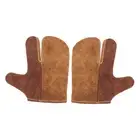 Fireplace Gloves Anti Spark Mitts Welding Gloves for Warehouse Grill Firepit