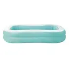 Intex 57181EP 7.5ft x 4.8ft x 18in Aqua Swim Center Inflatable Kiddie Pool