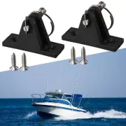 Secure your Boat Bimini Top with this Split Ring Deck Hinge Side Mount