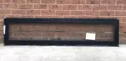 400h x 1810w BRAND NEW Aluminum AWNING Window Textura® Black 4mm Clear Toughened