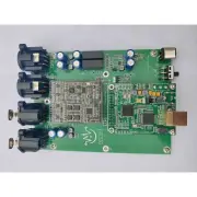 USB Sound Card ES9822 ADC + ES9018 DAC Acquisition Card Support for WASAPI