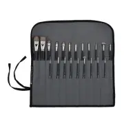 Hamburg Premier PRO Handmade Brushes - Studio Set of 21 w/ Roll-Up Brush Case
